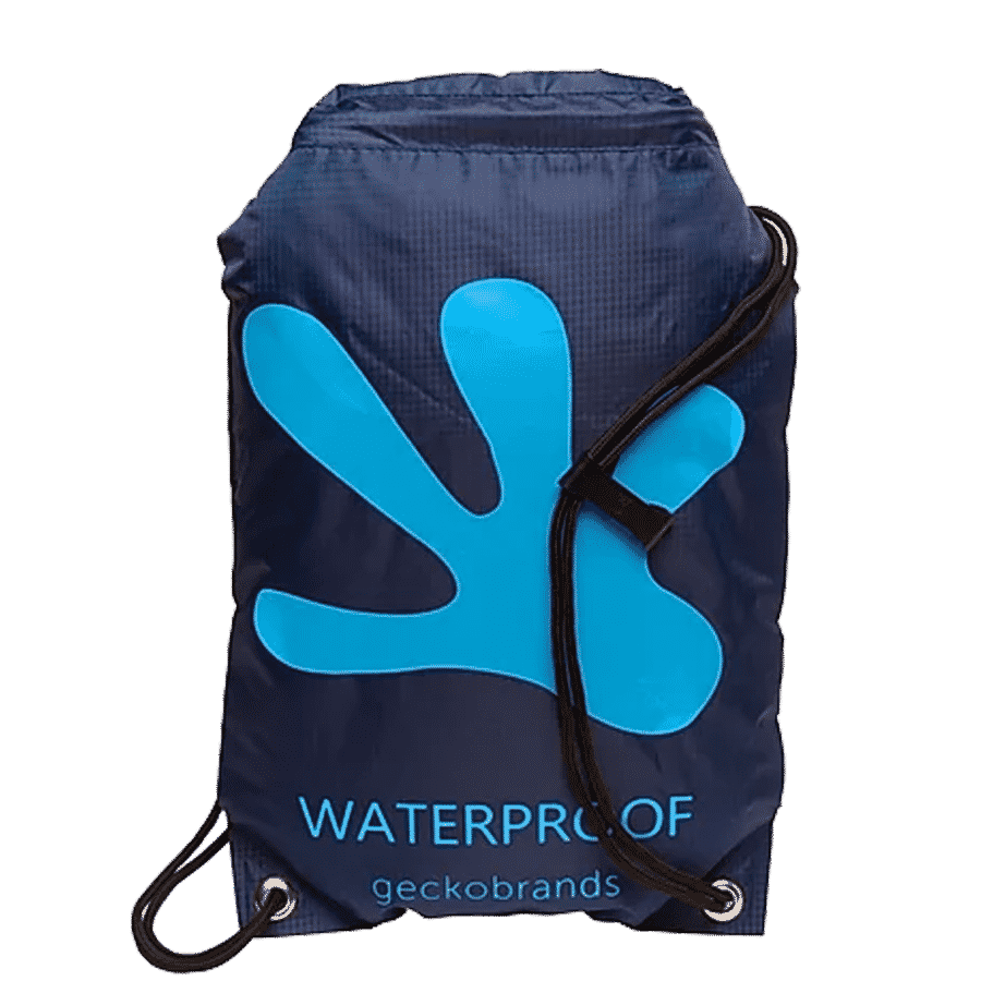 Gecko Waterproof Drawstring Bag